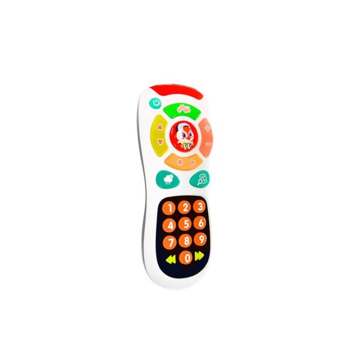 Telecomanda de jucarie KidsTV, efecte luminoase si sonore, in limba engleza,17x7 cm, Doty®️ [5]
