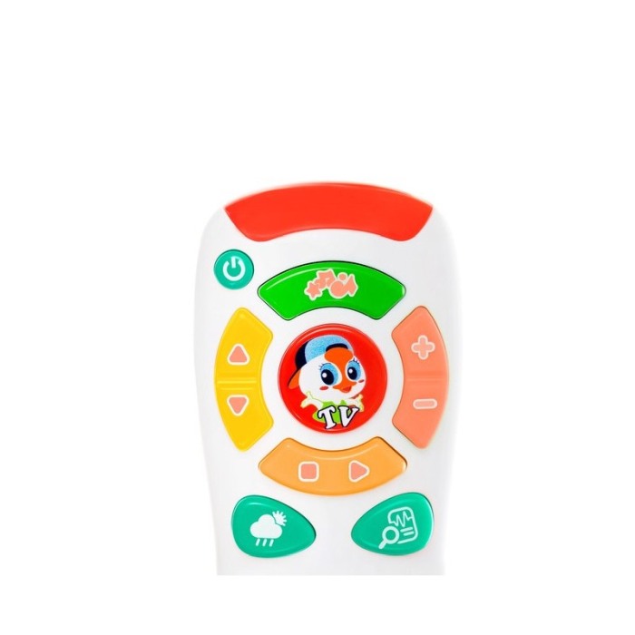 Telecomanda de jucarie KidsTV, efecte luminoase si sonore, in limba engleza,17x7 cm, Doty®️ [7]