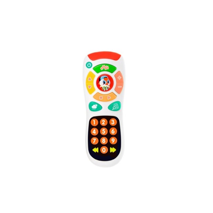 Telecomanda de jucarie KidsTV, efecte luminoase si sonore, in limba engleza,17x7 cm, Doty®️ [4]