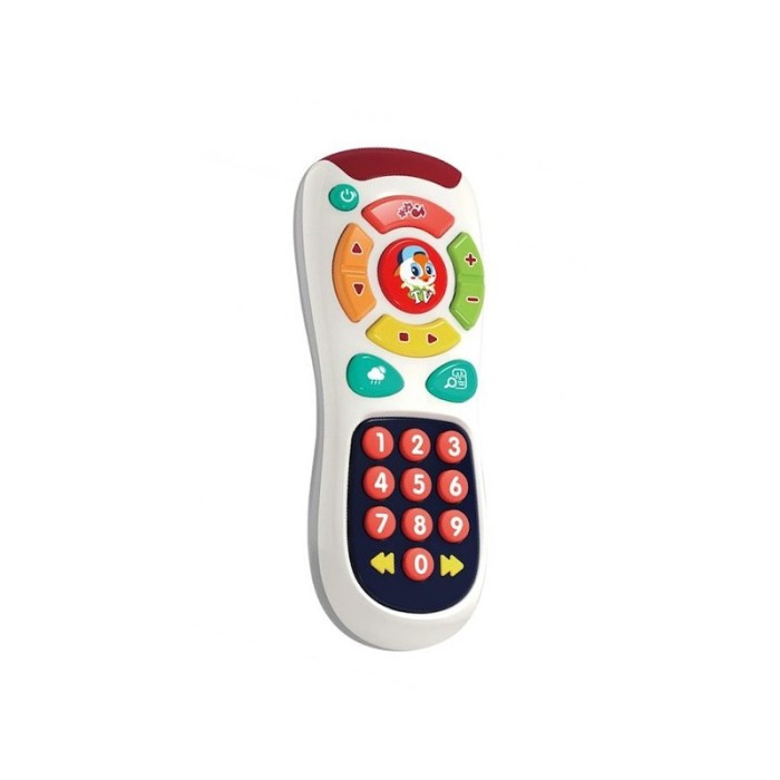 Telecomanda de jucarie KidsTV, efecte luminoase si sonore, in limba engleza,17x7 cm, Doty®️ [6]