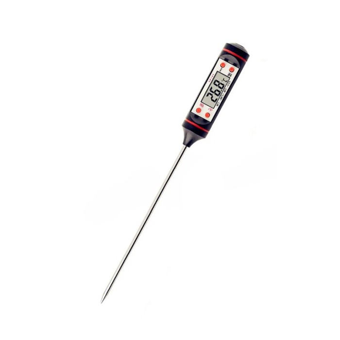 Termometru alimentar HeatOn TP101 Dao C/F, tija inox, baterie inclusa, 23 cm, negru, Doty® [2]