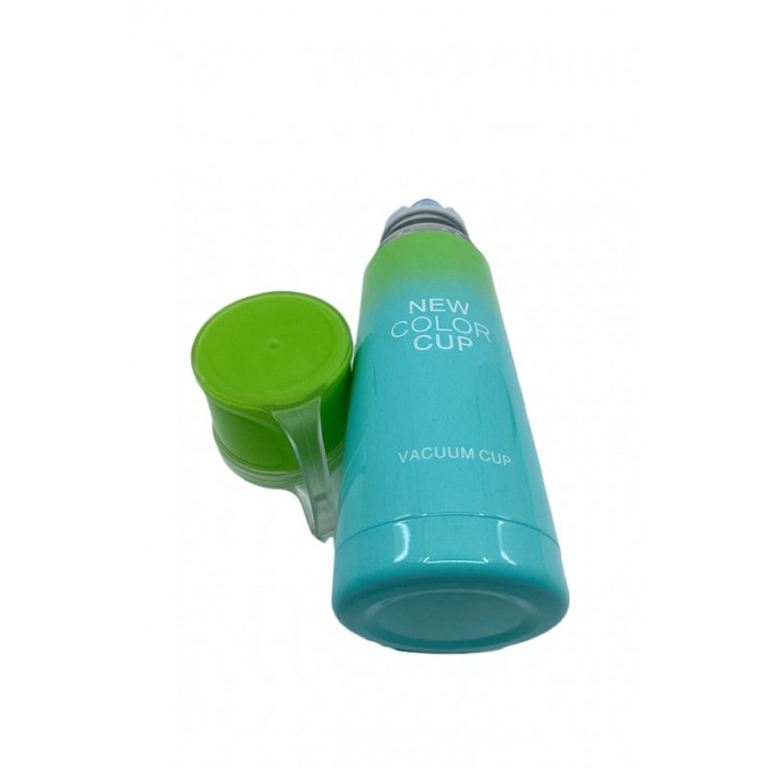 Termos RainbowCup, capacul poate fi ceasca,350 ml, 20 cm inaltime, portabil,verde/turcoaz [5]