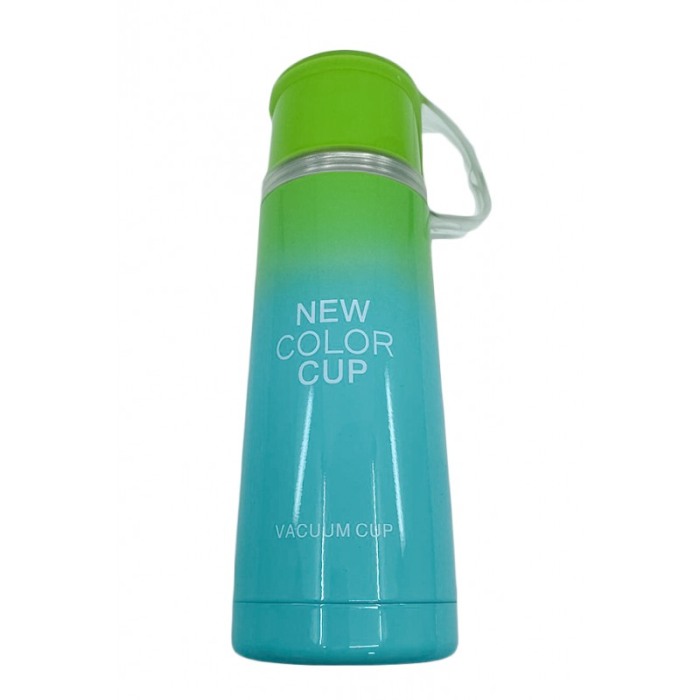 Termos RainbowCup, capacul poate fi ceasca,350 ml, 20 cm inaltime, portabil,verde/turcoaz [4]