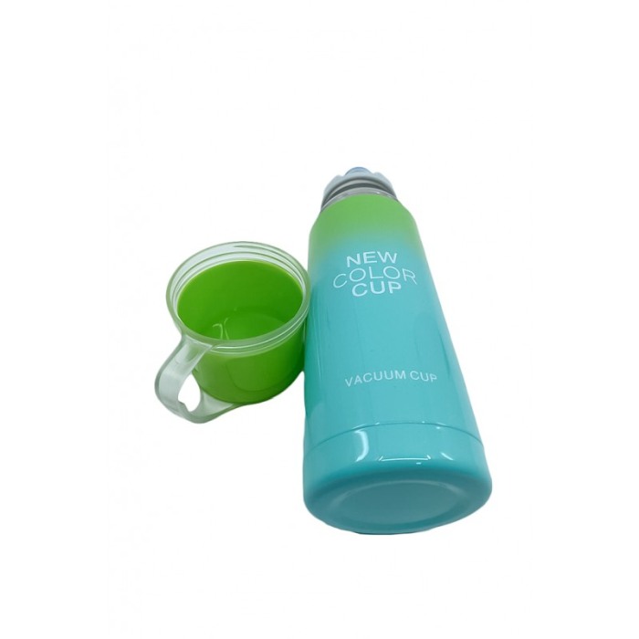 Termos RainbowCup, capacul poate fi ceasca,350 ml, 20 cm inaltime, portabil,verde/turcoaz [2]