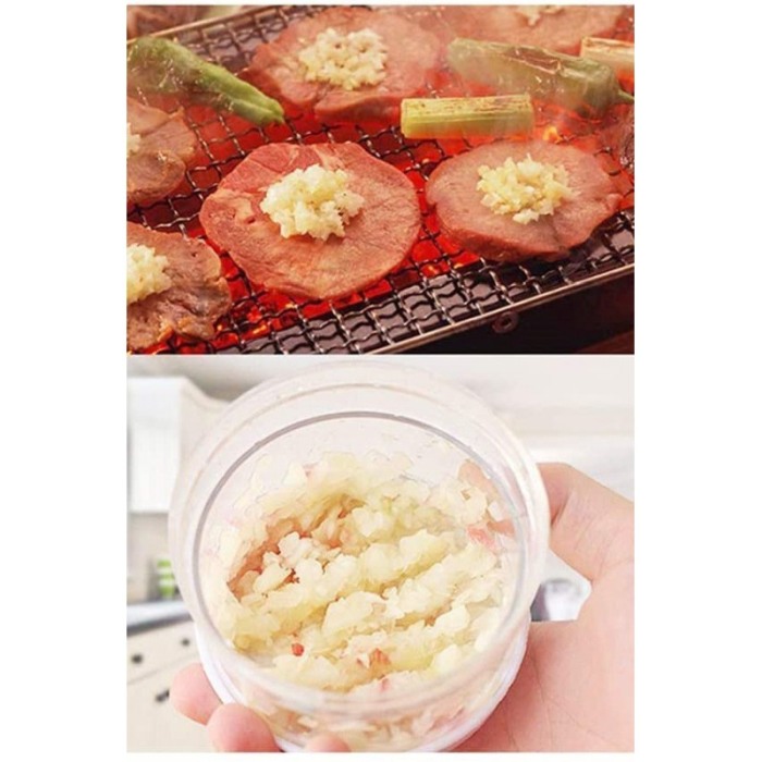 Tocator manual Great Garlic , pentru maruntirea usturoiul, usor de utilizat si de curatat, dimensiuni reduse,banda pentru decoji [5]