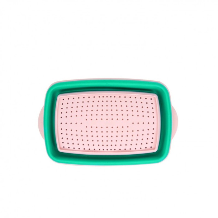 Tocator multifunctional Multi Tool Plate, accesorii incluse,roz/verde, 32 cm [6]