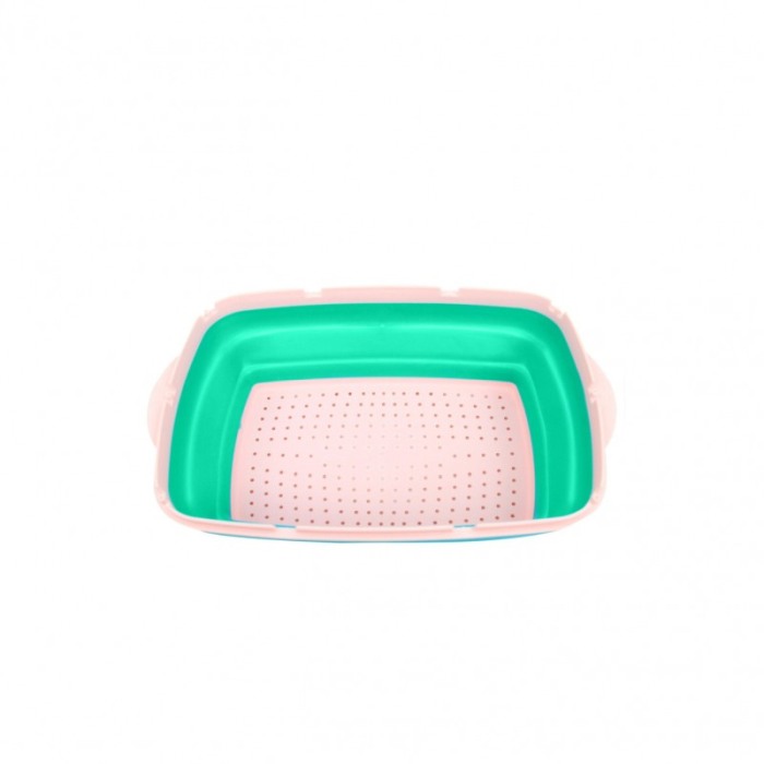 Tocator multifunctional Multi Tool Plate, accesorii incluse,roz/verde, 32 cm [4]