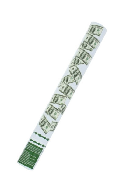 Tun de confeti CashBlast Doty®, model dolari falsi, 30 cm, pentru petreceri sau alte evenimente, usor de utilizat [3]
