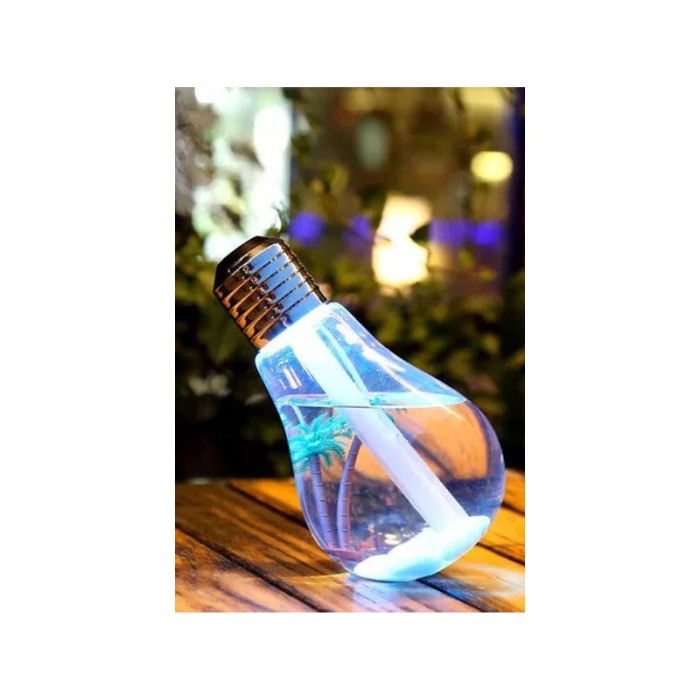 Umidificator Air Bulb, controleaza nivelul de umiditate, portabil,400ml, 16 cm, argintiu [2]
