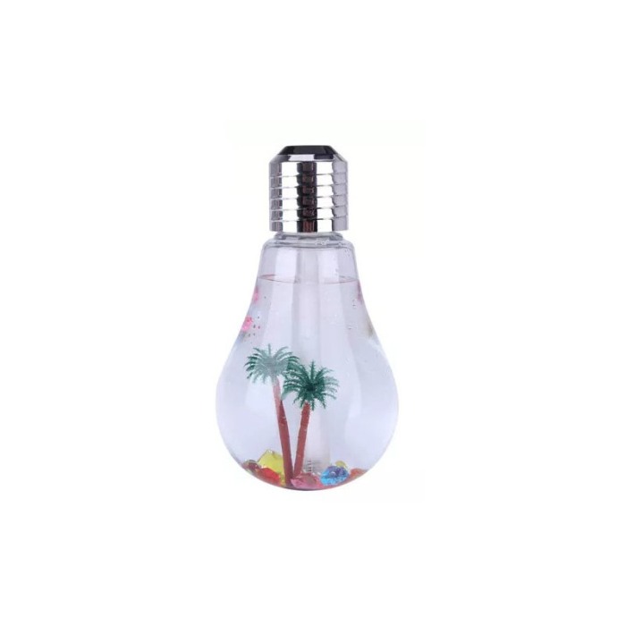 Umidificator Air Bulb, controleaza nivelul de umiditate, portabil,400ml, 16 cm, argintiu [4]