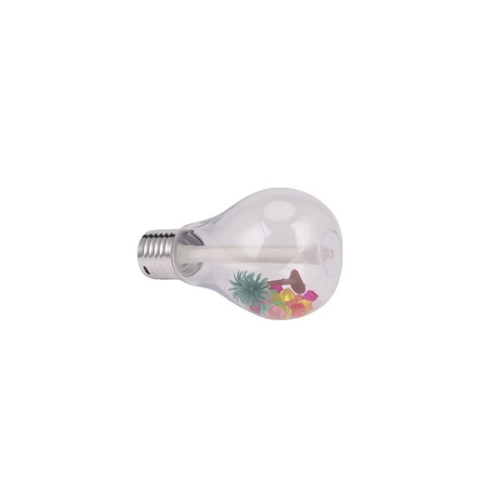 Umidificator Air Bulb, controleaza nivelul de umiditate, portabil,400ml, 16 cm, argintiu [5]