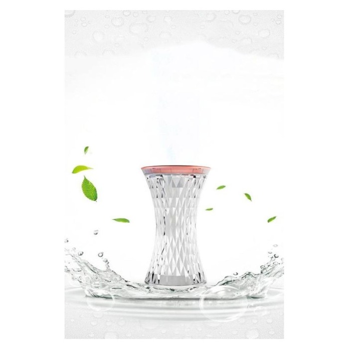 Umidificator de aer 2 in 1 Atmosphere Light, 270 ml, 86x86x193 mm, lampa multicolora, RGB, accente aramii, Doty®️ [7]