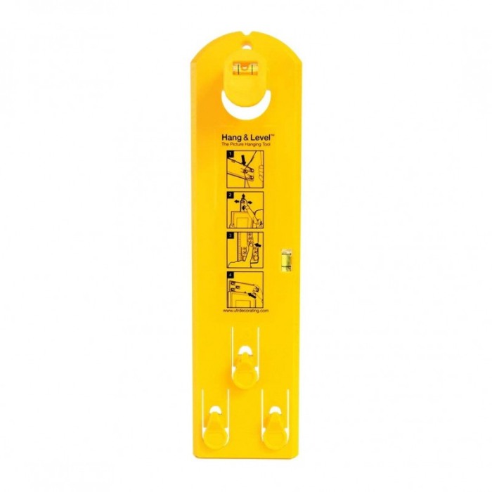 Unealta manuala pentru agatat tablouri Perfectly Fixed, usor de utilizat,eficienta, galben [4]