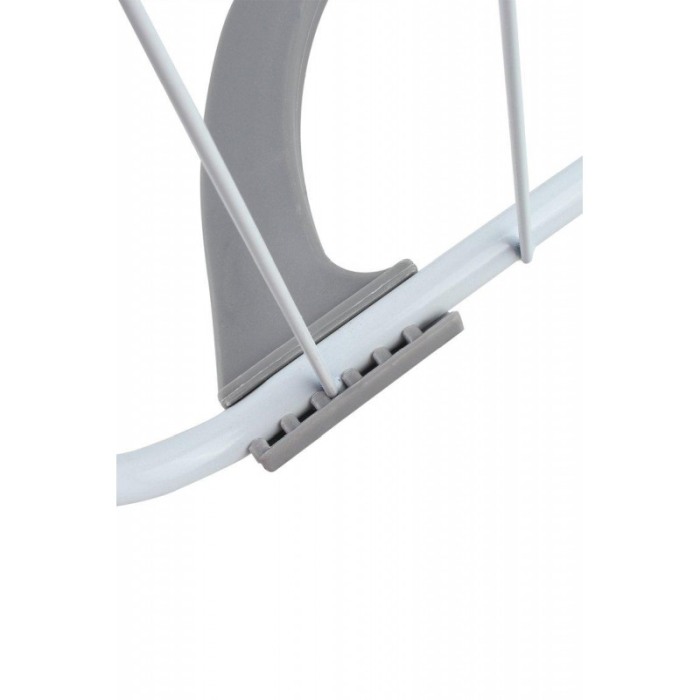 Uscator rufe pentru calorifer sau balcon EasyStand, usor de utilizat, 50x29 cm, alb/gri, Doty [3]