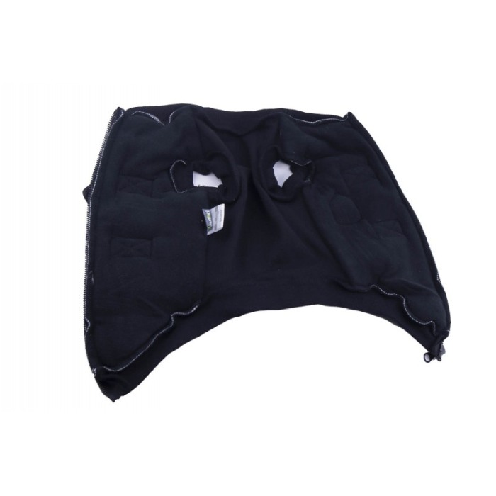 Vesta calduroasa Delta Dog ,pentru catei de talie mica,manere, confortabila,material moale si flexibil,deisgn modern,negru,marim [2]