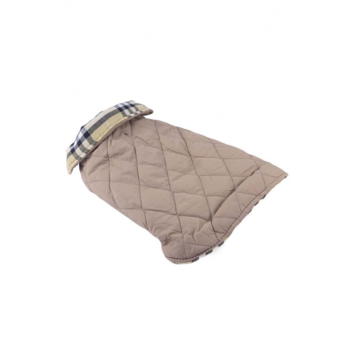Vesta cu 2 fete pentru caini de talie mica, carouri sau varianta uni, 45 cm, confortabila si calduroasa,captusita, doty [6]
