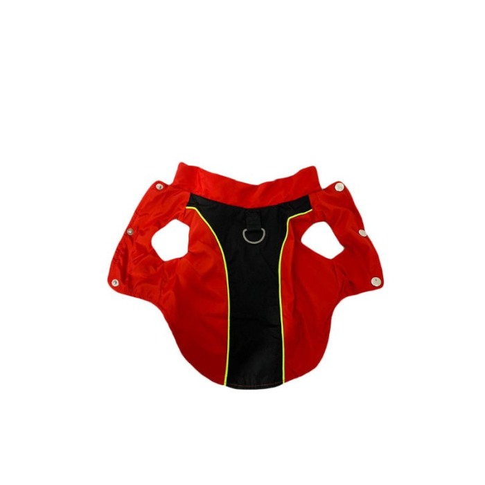 Vesta de ploaie calduroasa si impermeabila pentru catei de talie foarte mica, rosu, masura S, Doty® [3]