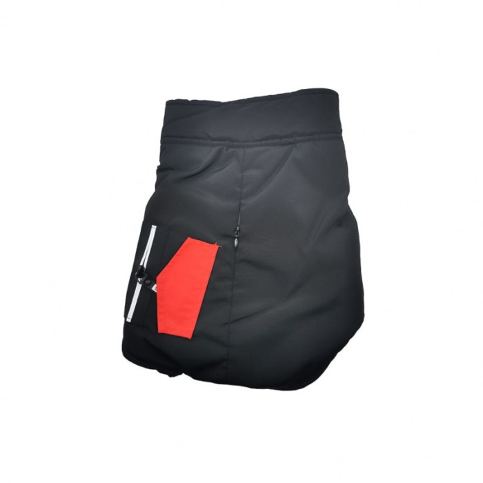 Vesta impermeabila si captusita pentru caini de talie mica BobbyPuff Doty®, 30 cm, S, negru [5]