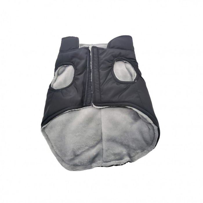 Vesta impermeabila si captusita pentru caini de talie mica BobbyPuff Doty®, 30 cm, S, negru [1]