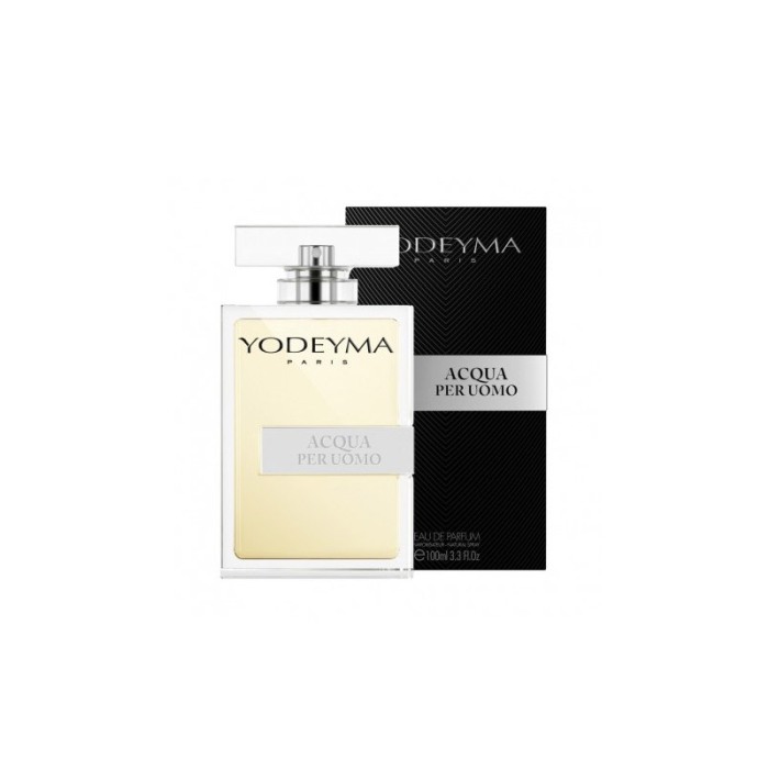 Yodeyma Acqua per Uomo Apa de parfum pentru barbati, nuante de bergamota, nota acvatica si lemn, 100ml [4]