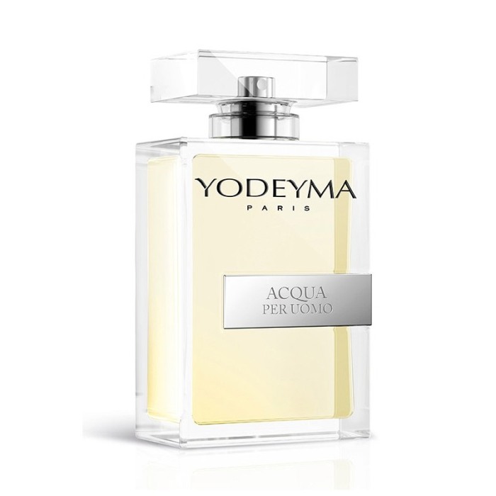 Yodeyma Acqua per Uomo Apa de parfum pentru barbati, nuante de bergamota, nota acvatica si lemn, 100ml [2]