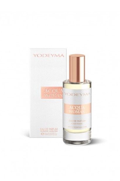 Yodeyma Acqua Woman Apa de parfum pentru femei, nuante de lamaie de Sicilia, Iasomie si lichen de prun, 15ml [3]