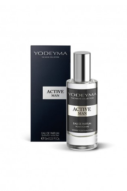 Yodeyma Active Man Apa de parfum pentru barbati, nuante de ananas, pachuli si lichen de prun, 15ml [5]