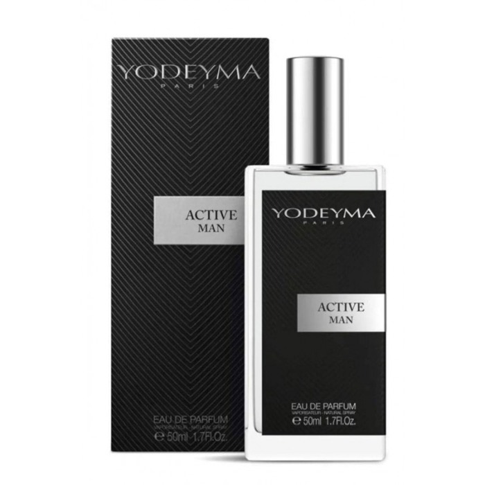 Yodeyma Active Man Apa de parfum pentru barbati, nuante de ananas, pachuli si lichen de prun, 50ml [4]