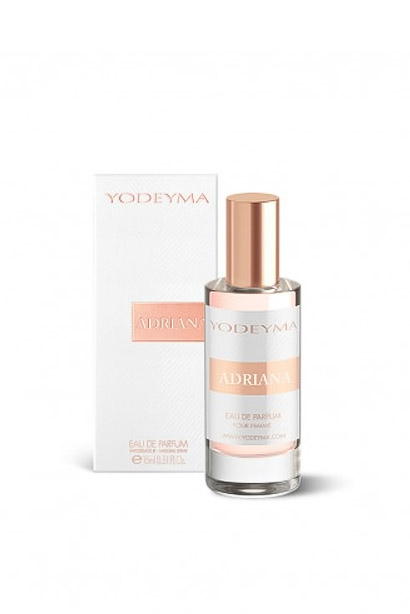 Yodeyma Adriana Apa de parfum pentru femei, nuante de agris negru, piersic si vanilie, 15ml [2]