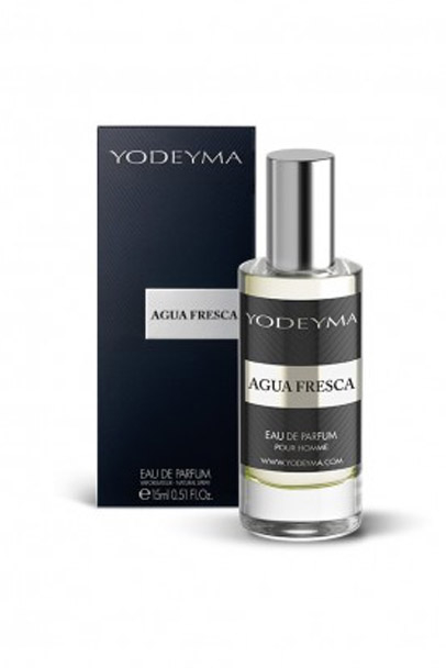 Yodeyma Agua Fresca Apa de parfum pentru barbati, nuante de ceai verde, nuca macinata si lichen de prun, 15ml [4]