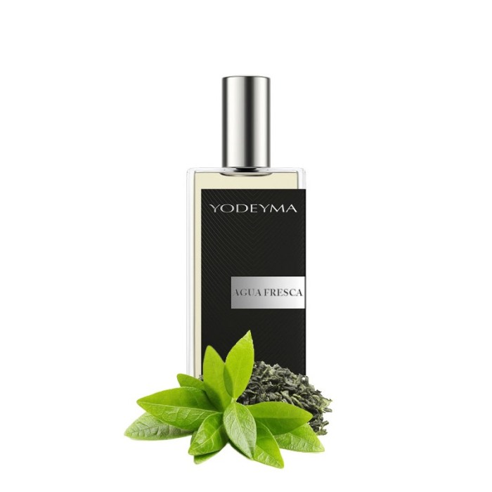Yodeyma Agua Fresca Apa de parfum pentru barbati, nuante de ceai verde, nuca macinata si lichen de prun, 50ml [4]