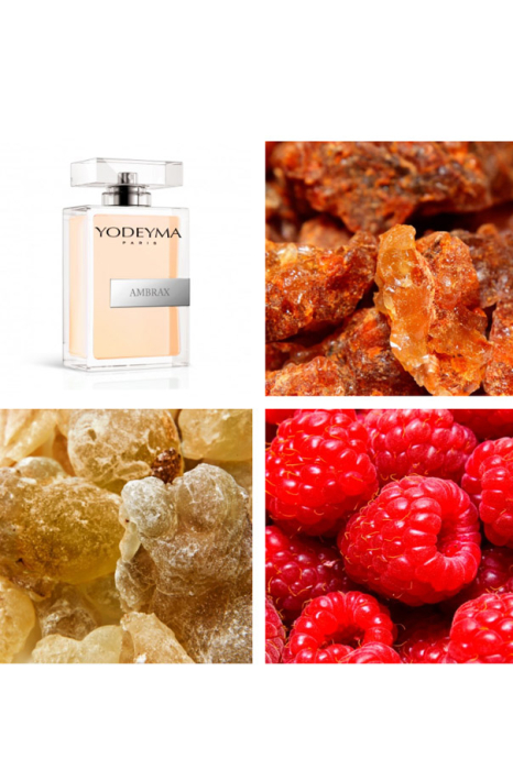 Yodeyma Ambrax Apa de parfum pentru barbati, nuante de Lemn de agar, Rasina de benjoin si tamaie, este nota perfecta de masculinitate moderna, putere si rafinament, 100ml [4]