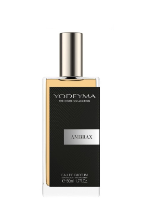 Yodeyma Ambrax Apa de parfum pentru barbati, nuante de Lemn de agar, Rasina de benjoin si tamaie, este nota perfecta de masculinitate moderna, putere si rafinament, 50ml [3]