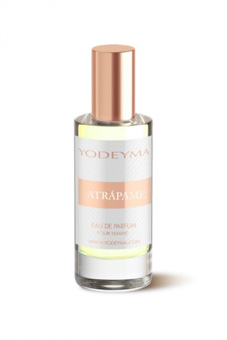 Yodeyma Atrápame Apa de parfum pentru femei, nuante de agris negru, lacramioara si vanilie, 15ml [2]