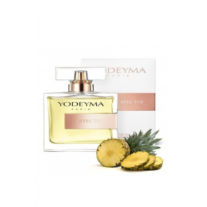 Yodeyma Avec Toi Apa de parfum pentru femei, nuante de ananas, lacramioara si sandal, 100ml [6]