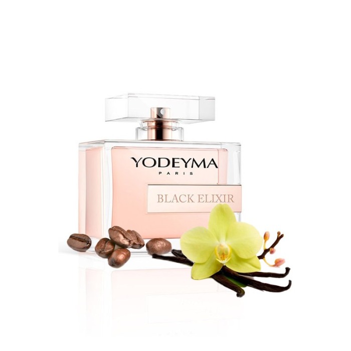 Yodeyma Black Elixir Apa de parfum pentru femei, nuante de cafea, lichior, vanilie, 100ml [1]