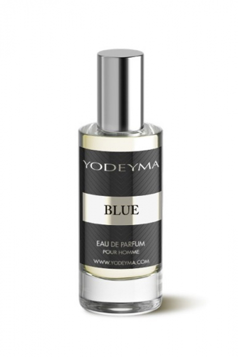Yodeyma Blue Apa de parfum pentru barbati, nuante de portocala, iasomie si pachuli, 15ml [2]