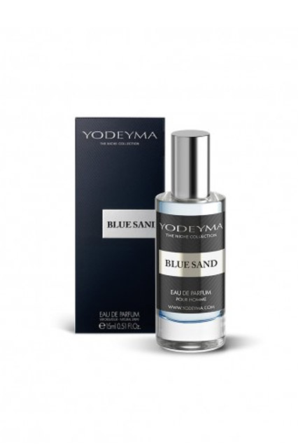 Yodeyma Blue Sand Apa de parfum pentru barbati, nuante de portocala, lamaie, bergamota, 15ml [5]
