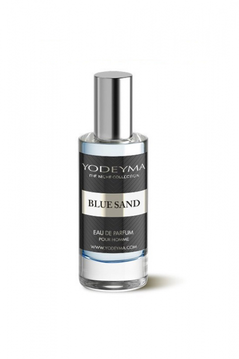 Yodeyma Blue Sand Apa de parfum pentru barbati, nuante de portocala, lamaie, bergamota, 15ml [4]