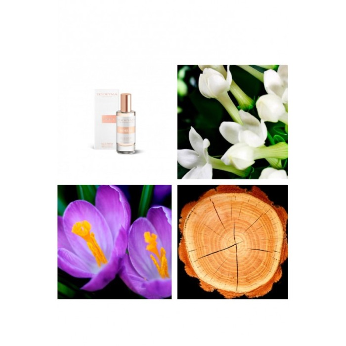 Yodeyma Boreal Apa de parfum pentru Femei, nuante de iasomie, azafran si lemn, 15ml [3]