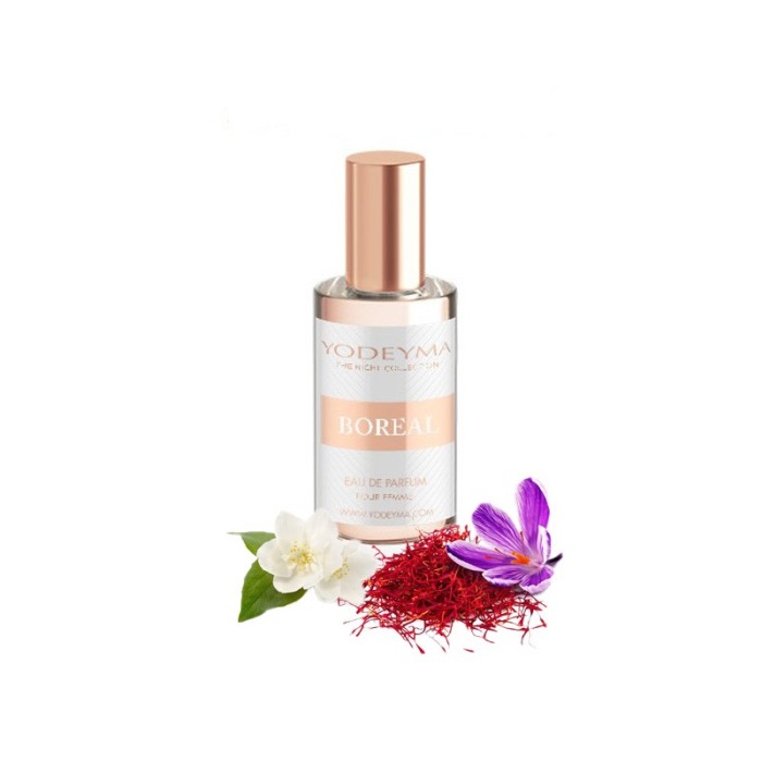 Yodeyma Boreal Apa de parfum pentru Femei, nuante de iasomie, azafran si lemn, 15ml [1]
