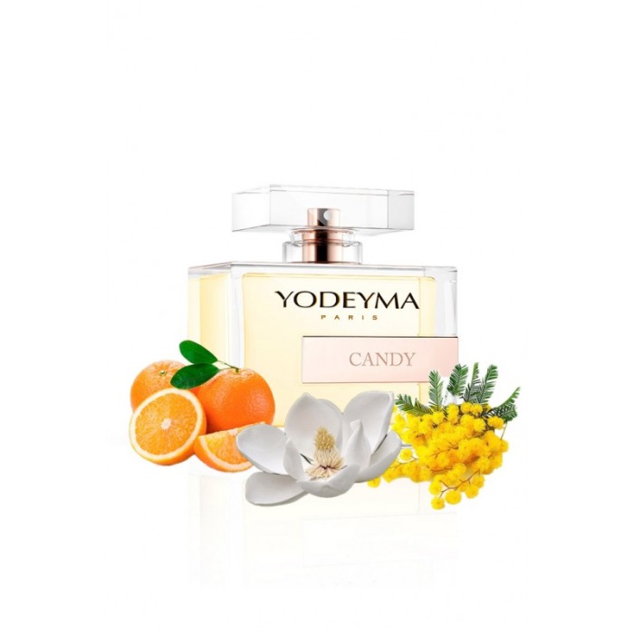 Yodeyma Candy Apa de parfum pentru femei, nuante de portocala, mimosa si magnolie, 100ml [1]
