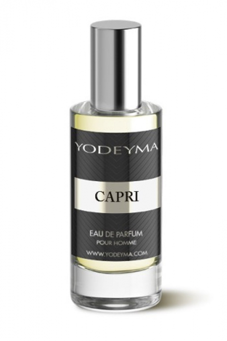 Yodeyma Capri Apa de parfum pentru barbati, nuante de portocala, rozmarin si Sándal, 15ml [2]