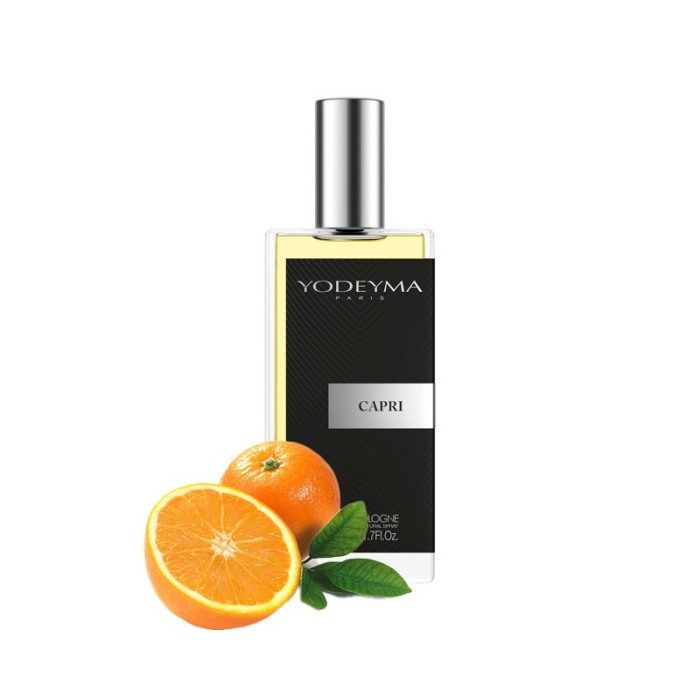 Yodeyma Capri Apa de parfum pentru barbati, nuante de portocala, rozmarin si Sándal, 50ml [3]
