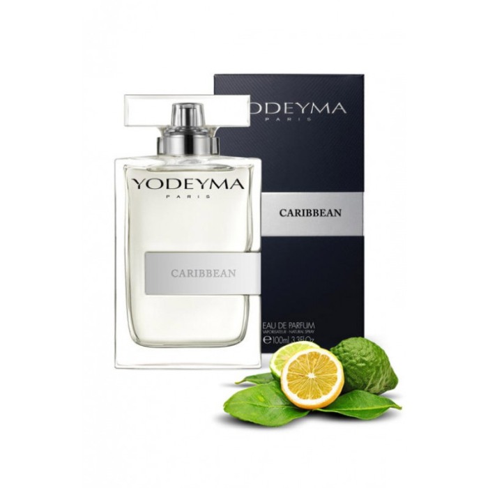 Yodeyma Caribbean Apa de parfum pentru barbati, nuante de bergamota, piper roz si lemn, 100ml [5]