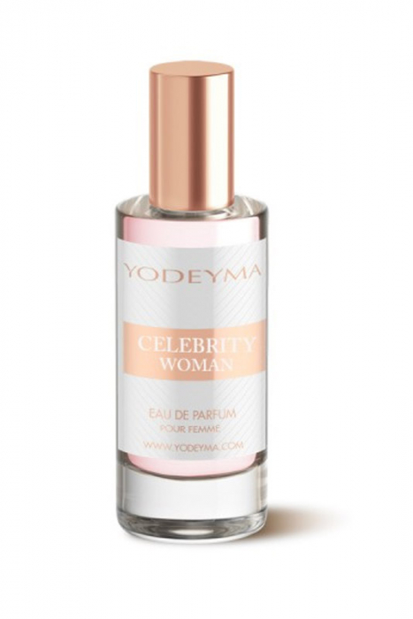 Yodeyma Celebrity Woman Apa de parfum pentru femei, nuante de agris negru, iris si pachuli, 15ml [2]