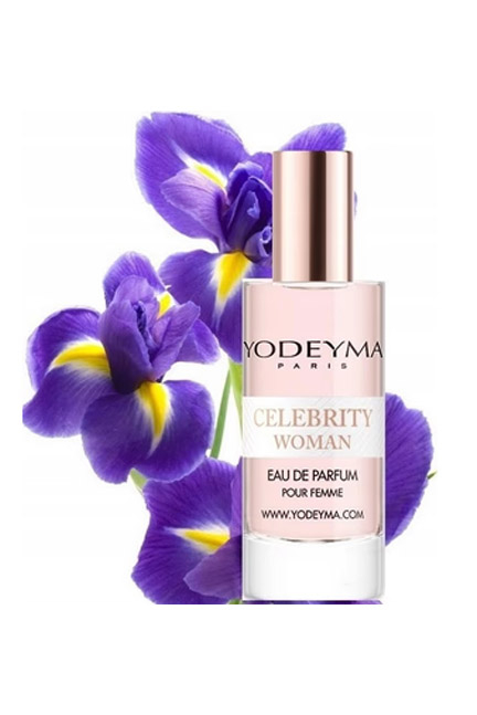 Yodeyma Celebrity Woman Apa de parfum pentru femei, nuante de agris negru, iris si pachuli, 15ml [4]