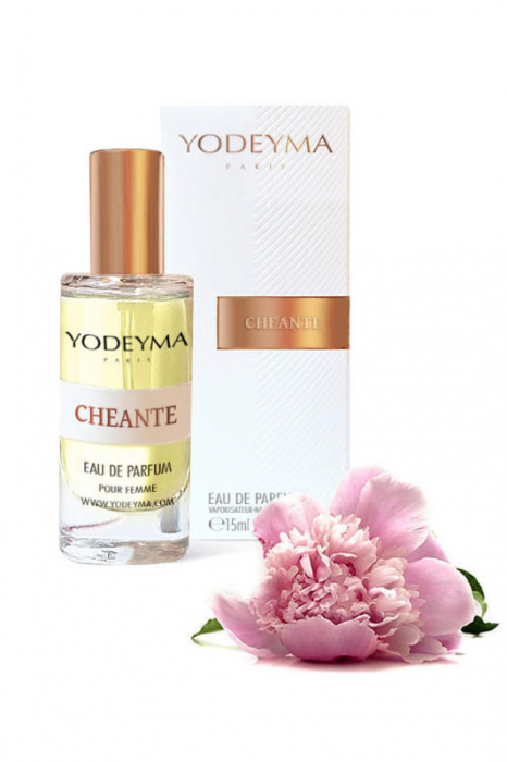 Yodeyma Cheante Apa de parfum pentru femei, nuante de mandarina, trandafir si pachuli, 15ml [4]