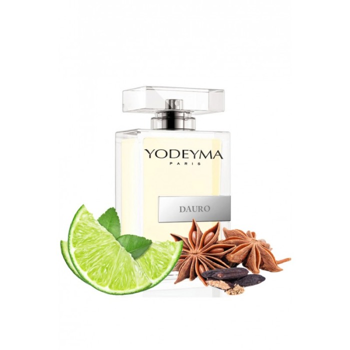 Yodeyma Dauro Apa de parfum pentru barbati, nuante de bergamota, anaset si Haba Tonka, 100ml [1]