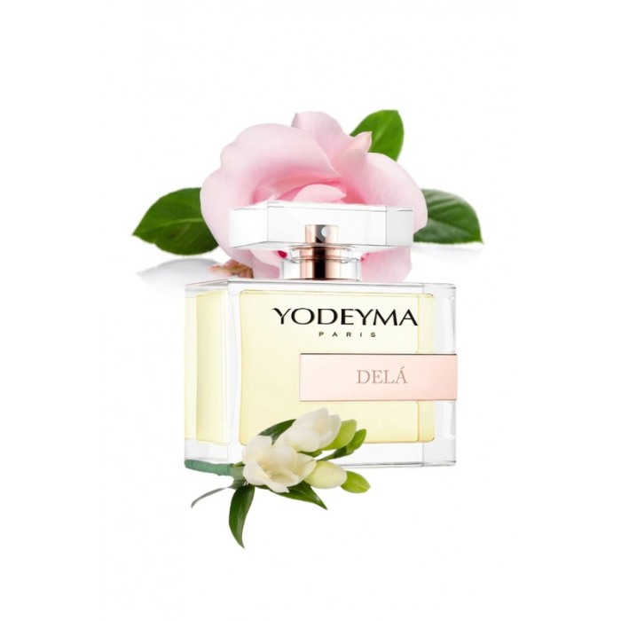 Yodeyma Delá Apa de parfum pentru femei, nuante de frezie, trandafir si lemn, 100ml [1]